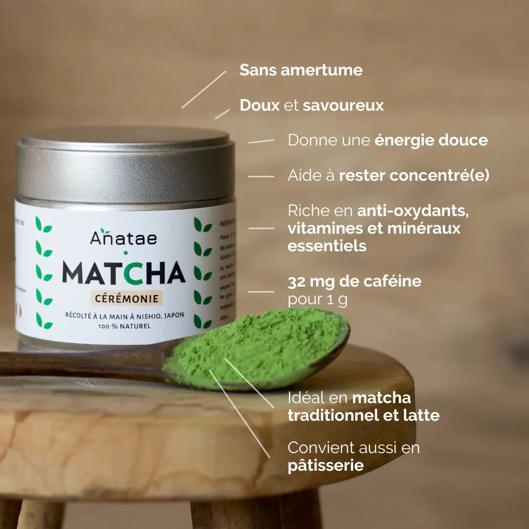 12 BIENFAITS DU THÉ MATCHA
