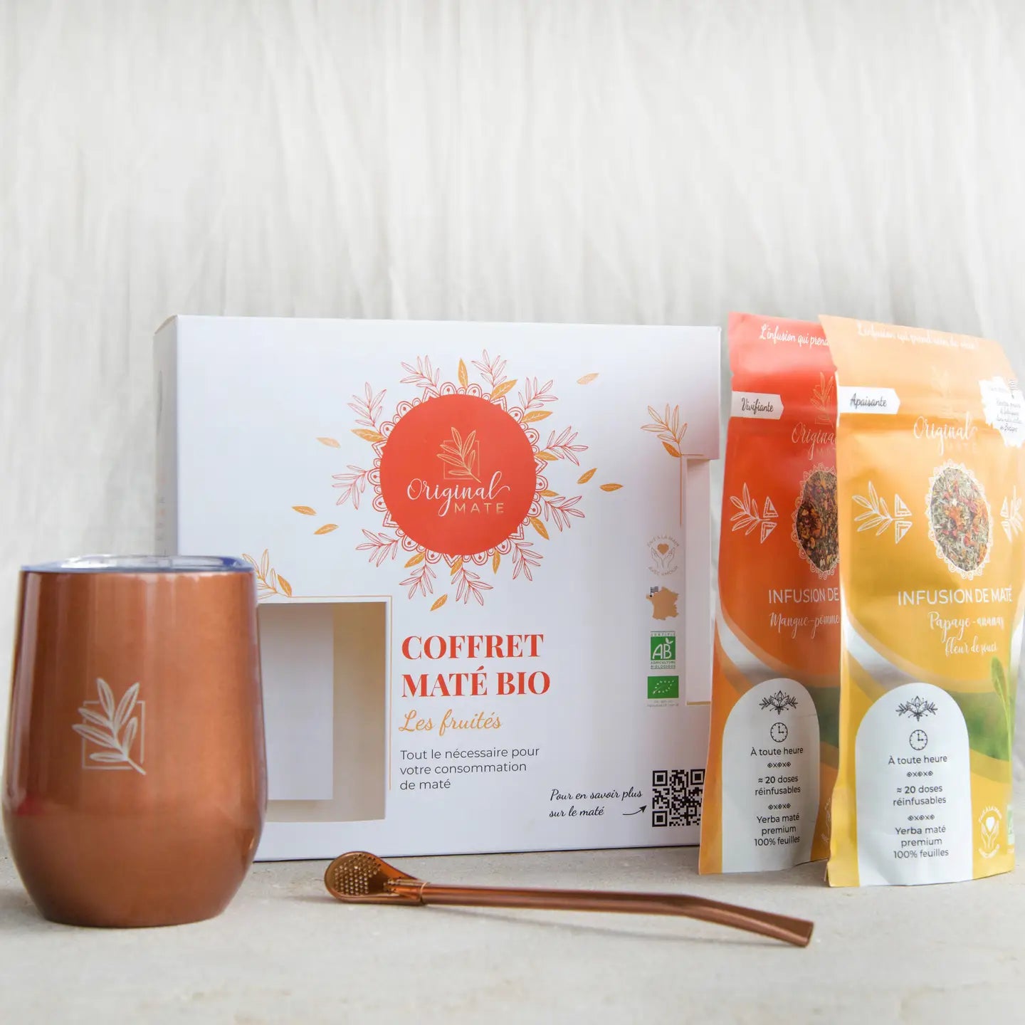 Coffret Maté Bio - Les Fruités
