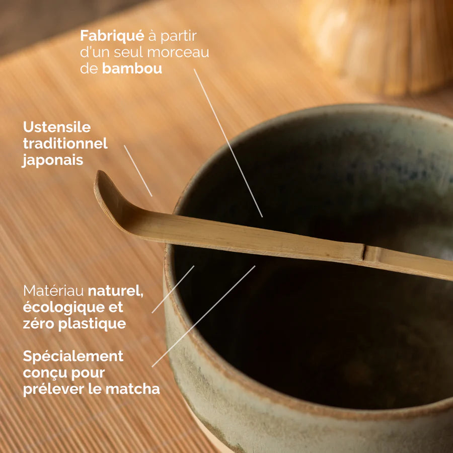 Chashaku - cuillère en bambou pour Matcha - Anatea