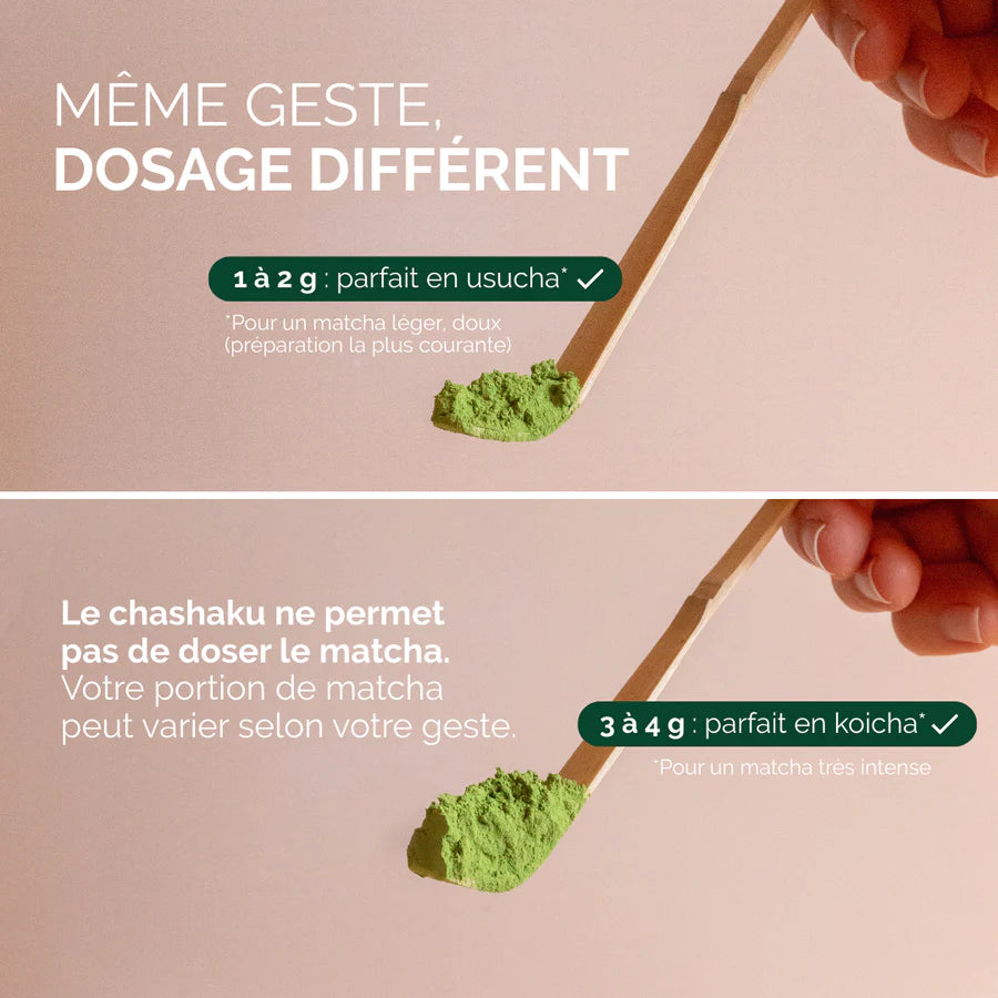Chashaku - cuillère en bambou pour Matcha - Anatea
