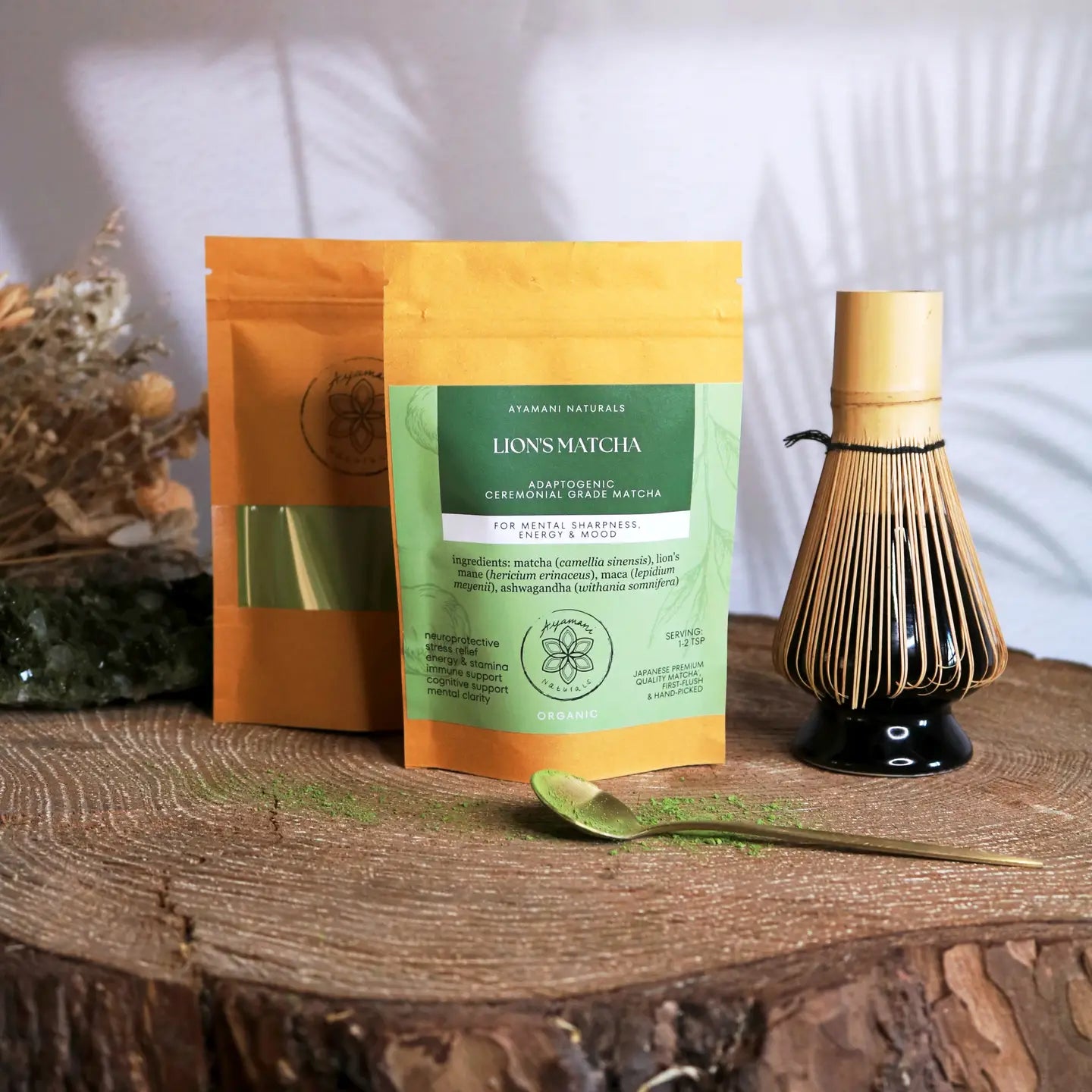 MATCHA DU LION 30g| Matcha cérémonial aux Lion's Mane