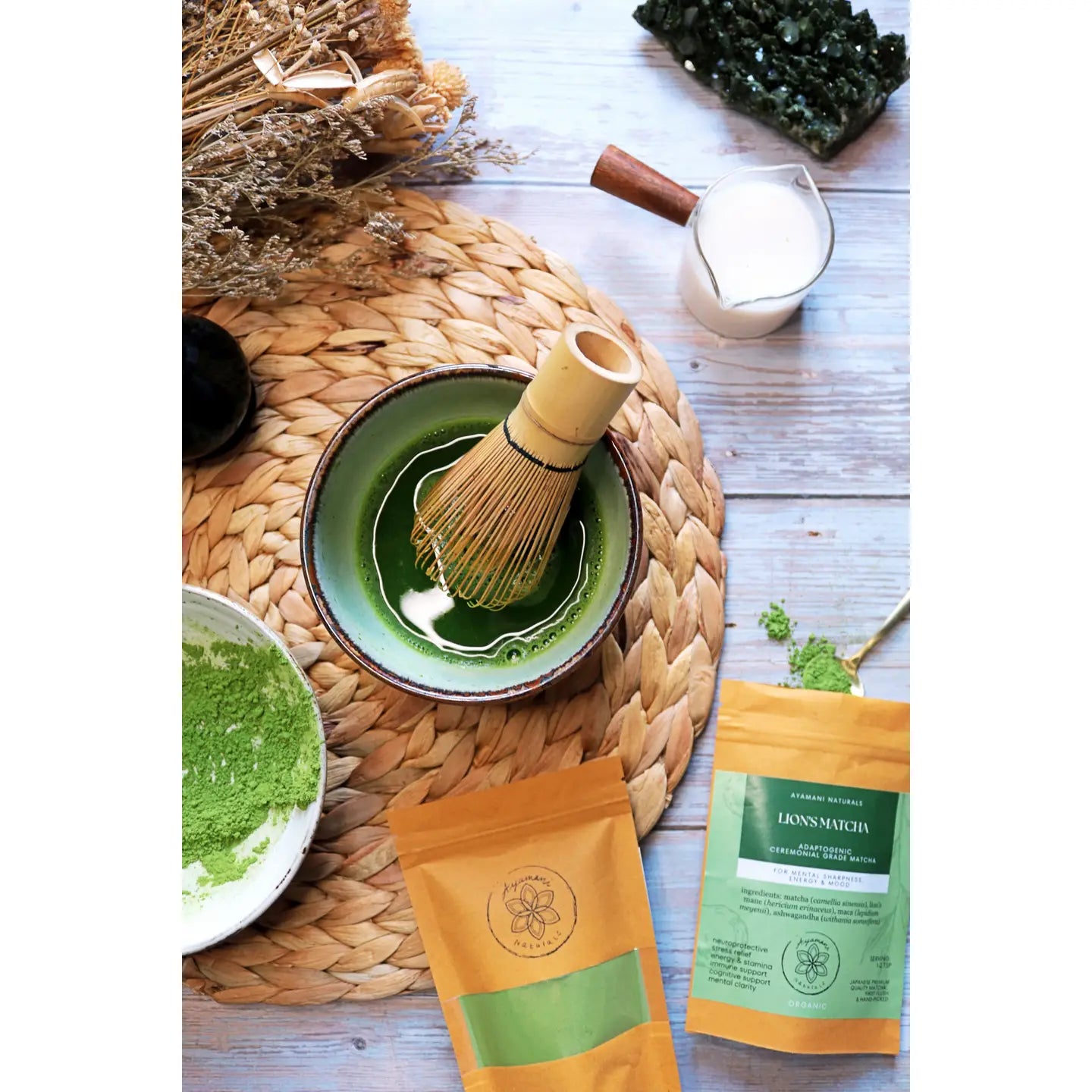 MATCHA DU LION 30g| Matcha cérémonial aux Lion's Mane