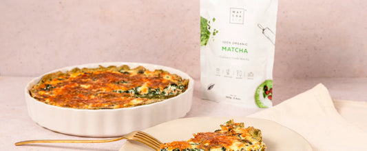 Quiche au matcha