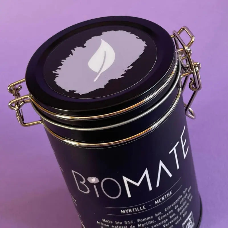yerba mate myrtille- menthe BIO -Biomate