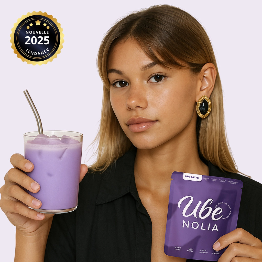 Poudre Ube Latte Premium Philippines 100% Naturelle - UBE Nolia