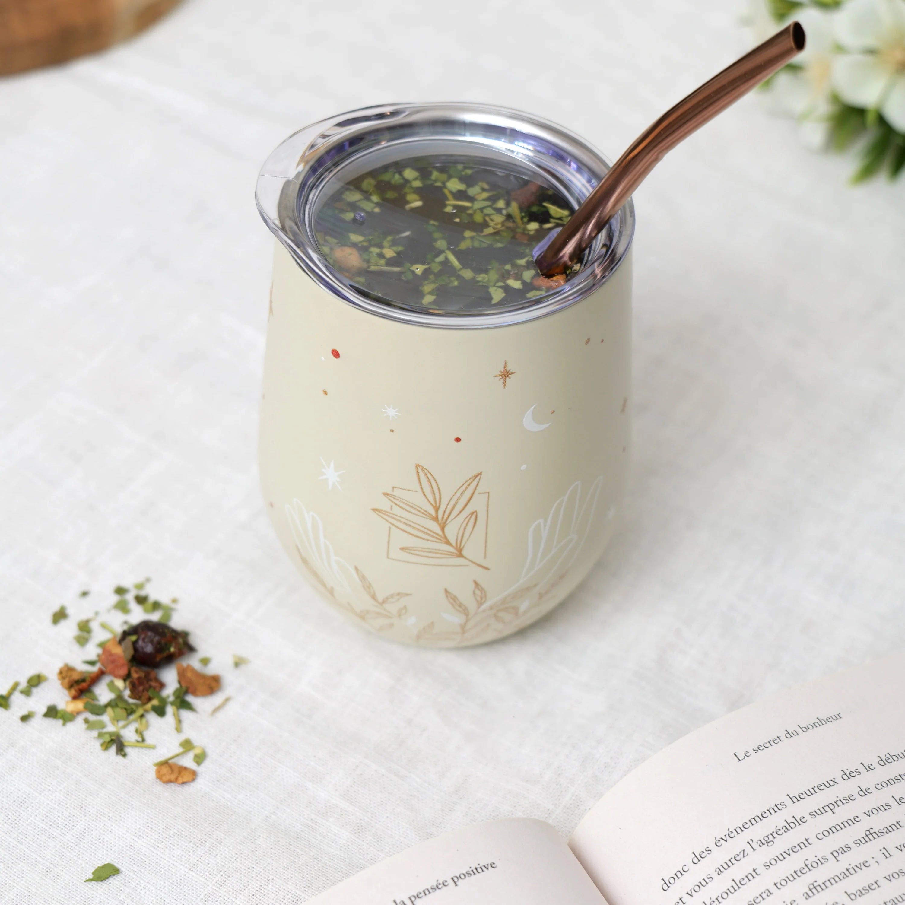 Calebasse isotherme Astral & sa bombilla - Original Maté