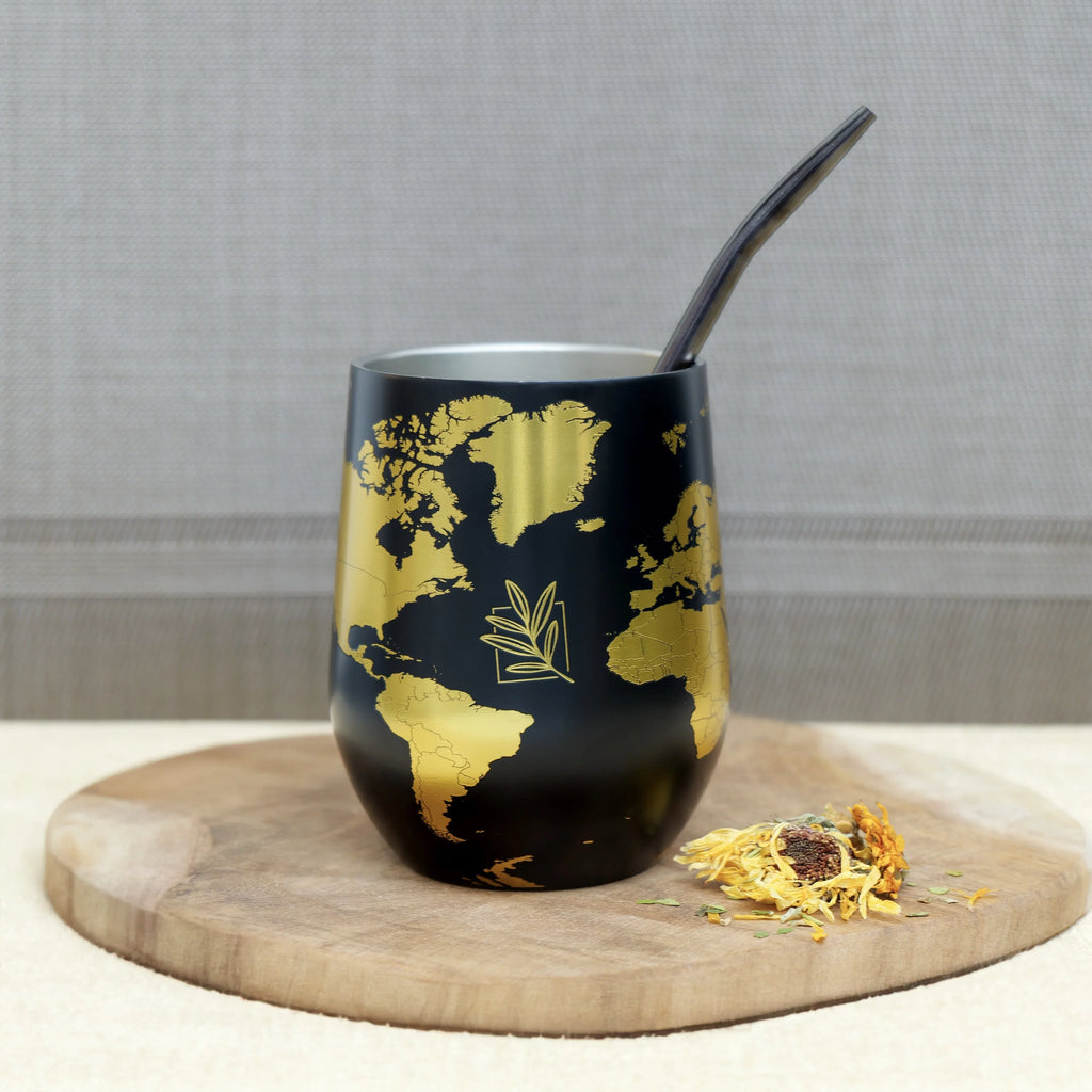 Calebasse isotherme Mundo & sa bombilla - Original Maté