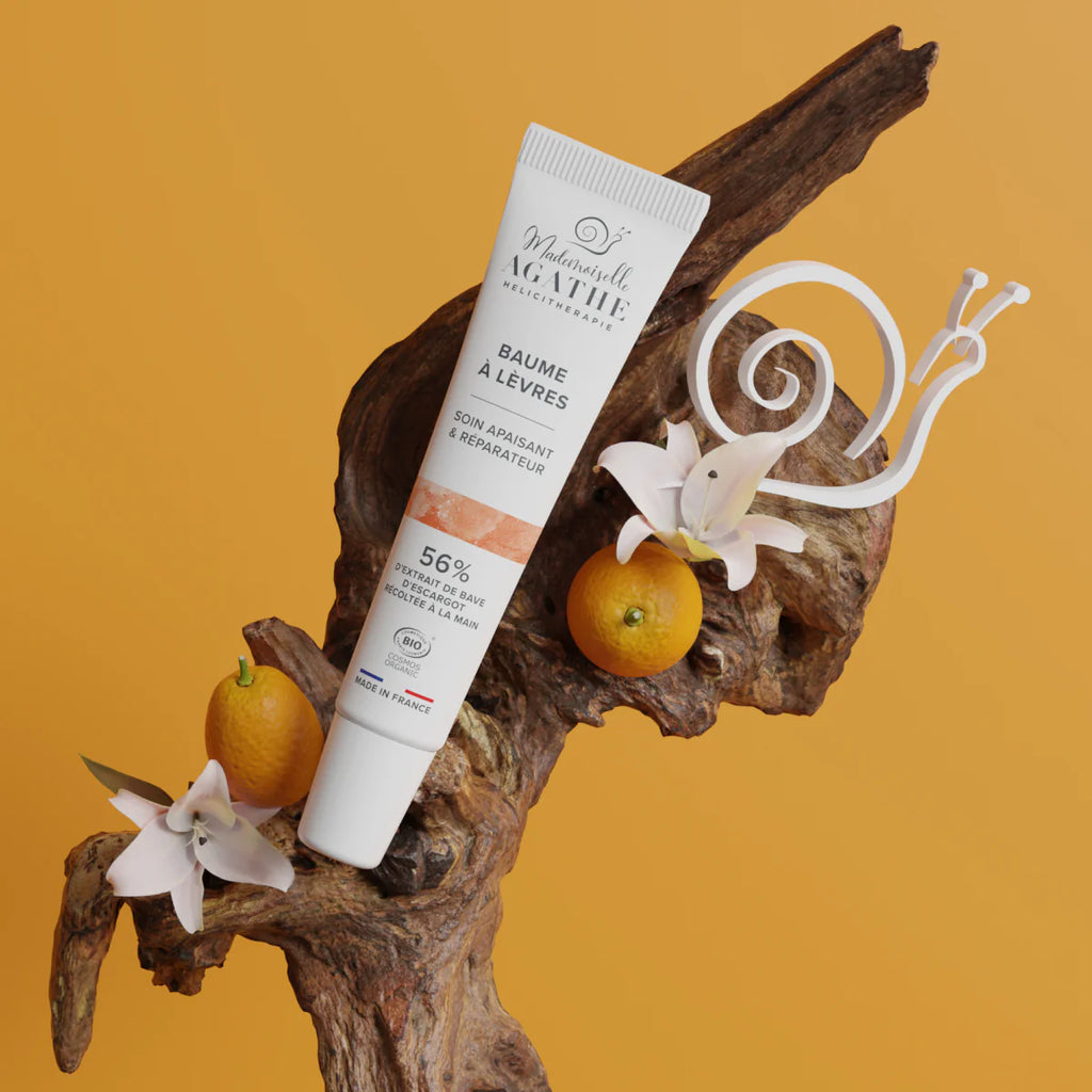 BAUME LEVRES Certifié Bio - Apaisant & Réparateur - Mademoiselle Agathe