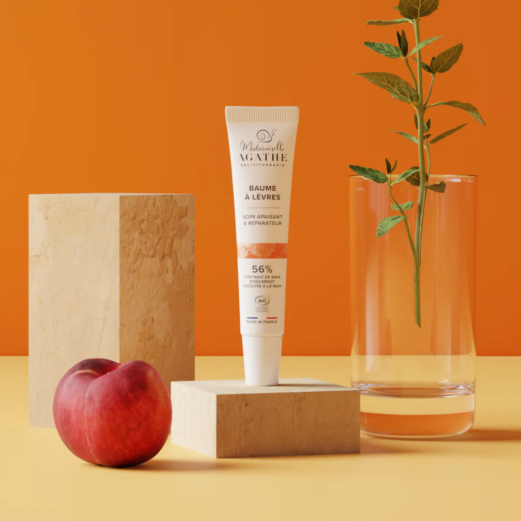 BAUME LEVRES Certifié Bio - Apaisant & Réparateur - Mademoiselle Agathe
