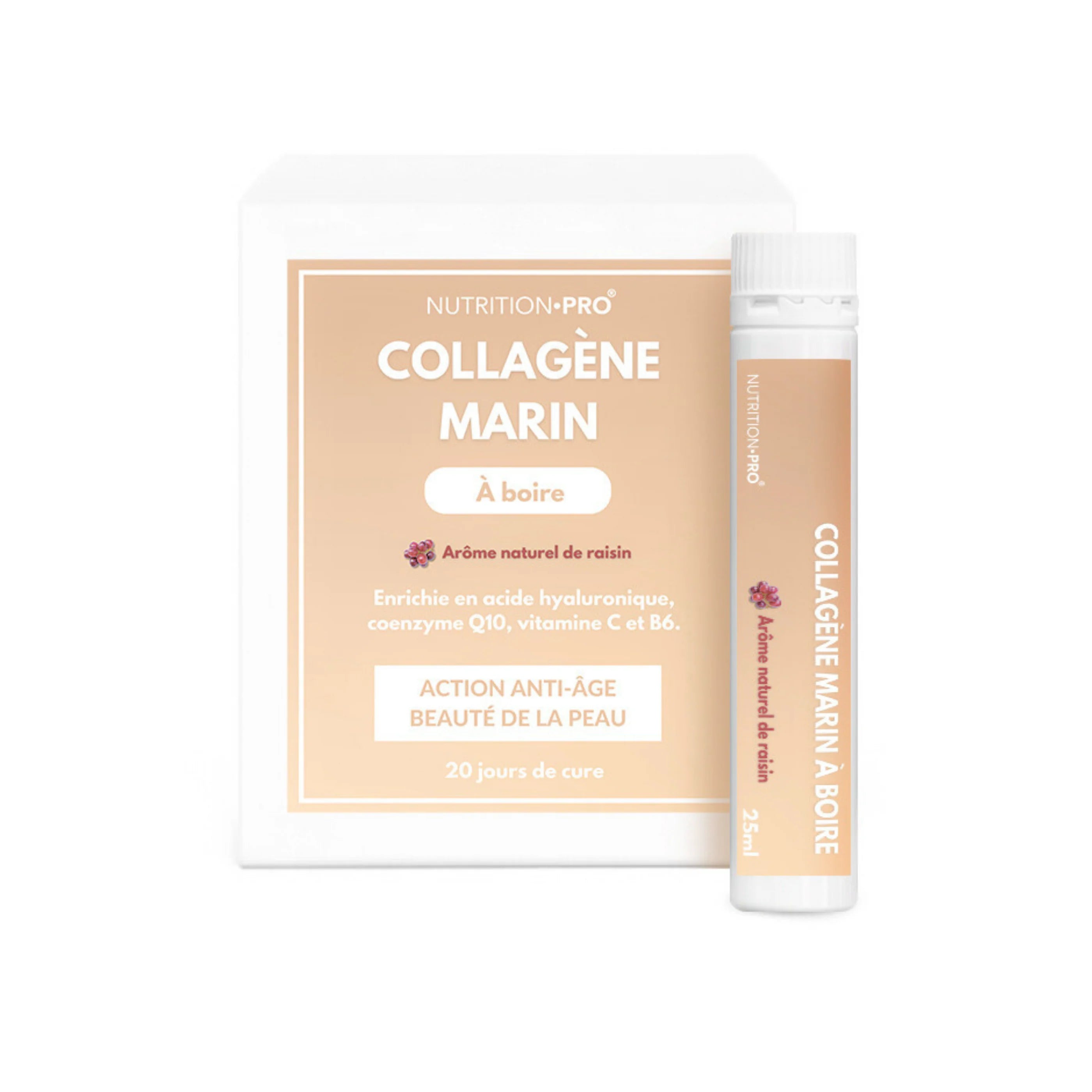 Collagène Marin Naticol® à boire (goût raisin) - Nutritionpro