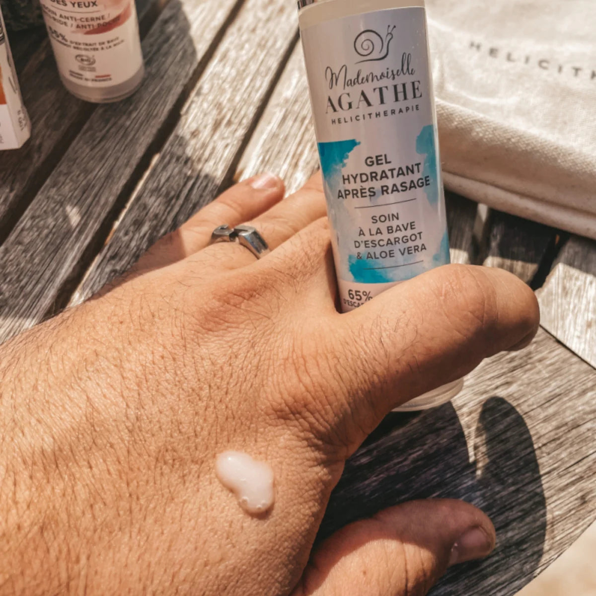 Gel après-rasage certifié bio - hydratant & apaisant - Mademoiselle Agathe