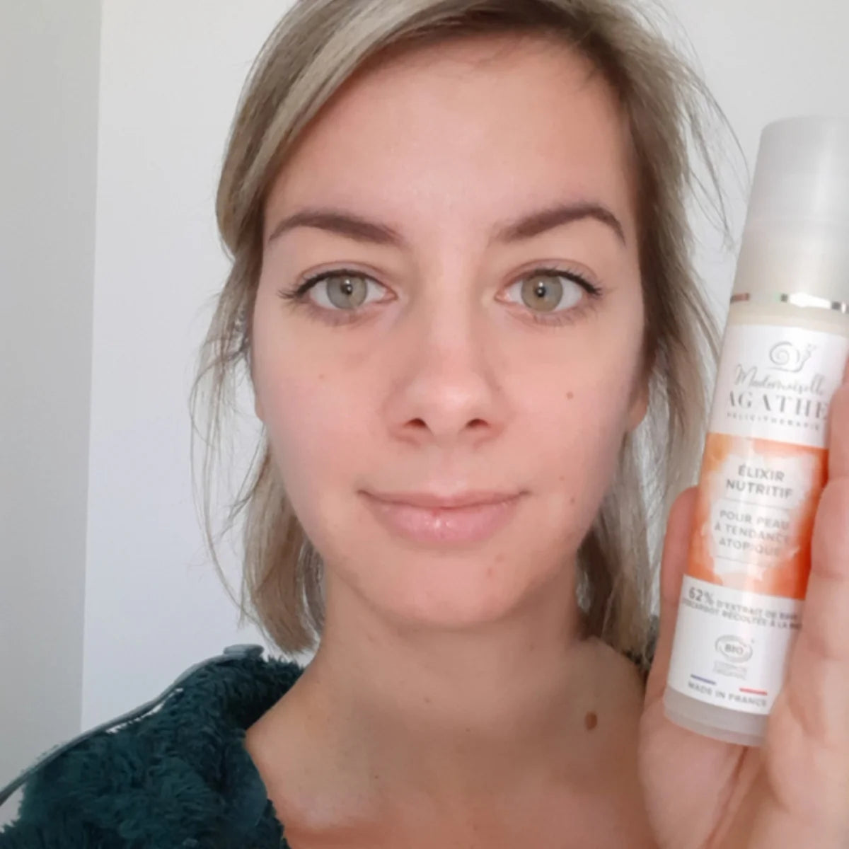 Crème élixir nutritif à la bave d'escargot bio - apaisante & protectrice -  Mademoiselle Agathe