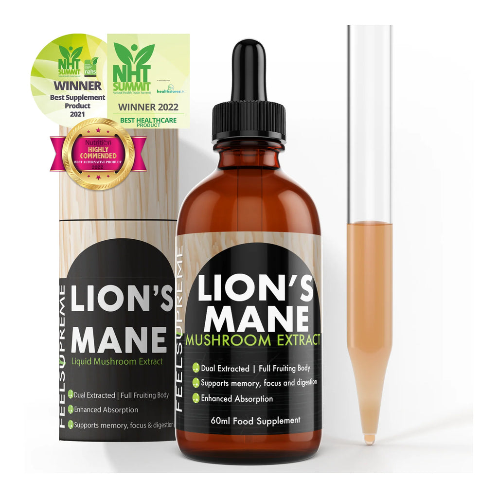 Extrait liquide champignon Lion's Mane (Teinture)