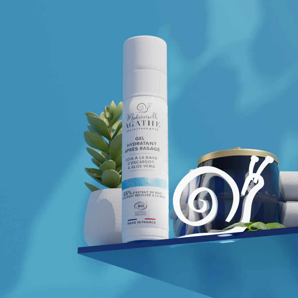 Gel après-rasage certifié bio - hydratant & apaisant - Mademoiselle Agathe