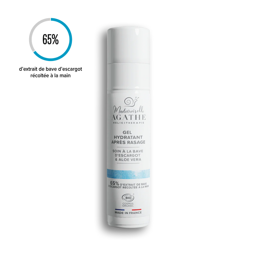 Gel après-rasage certifié bio - hydratant & apaisant - Mademoiselle Agathe