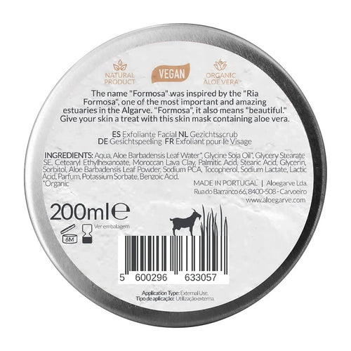 Aloe Vera "Formosa" Masque Facial Ultra Détox - Aloegarve
