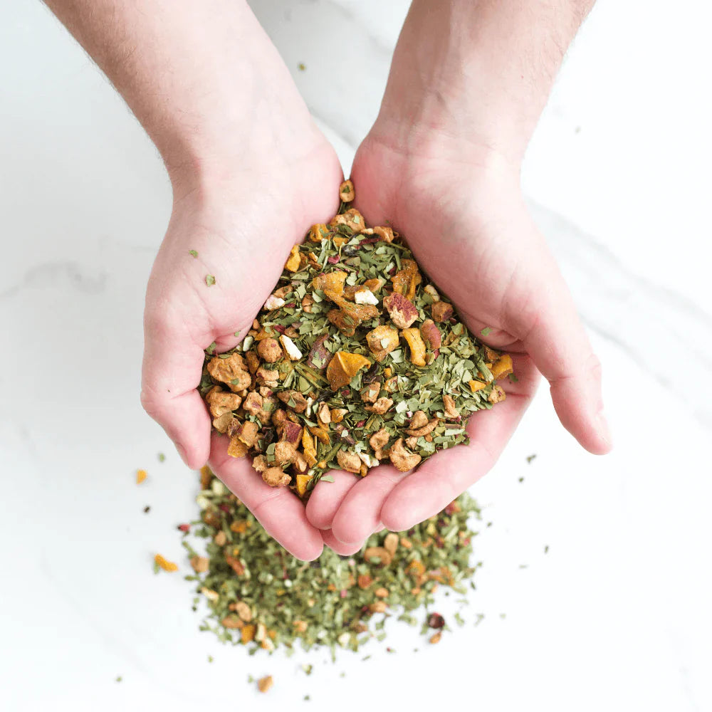 Yerba Mate fruttata – Mango, mela e arancia | Compagno originale