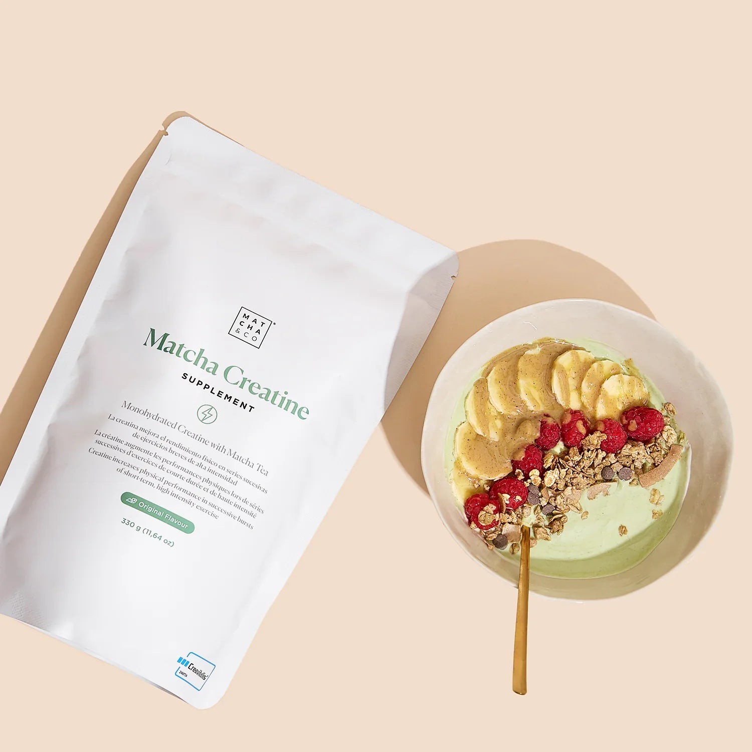 Thé Matcha avec Créatine 330g – Matcha&CO