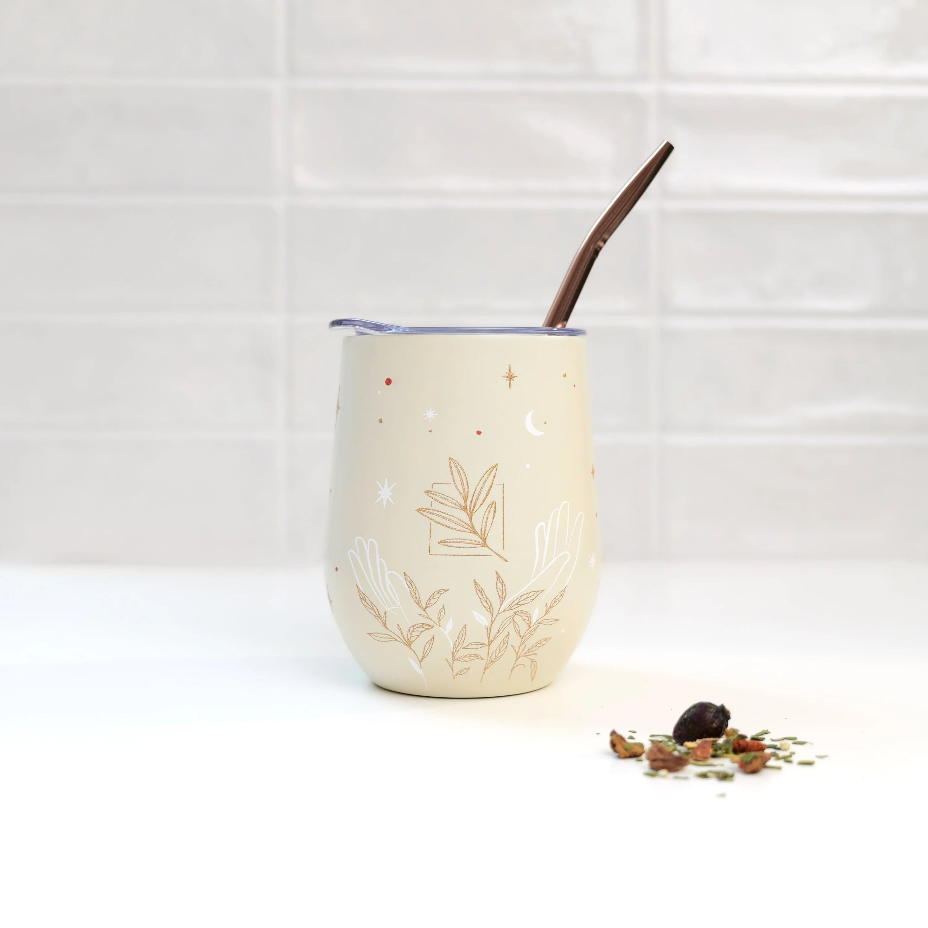 Calebasse isotherme Astral & sa bombilla - Original Maté