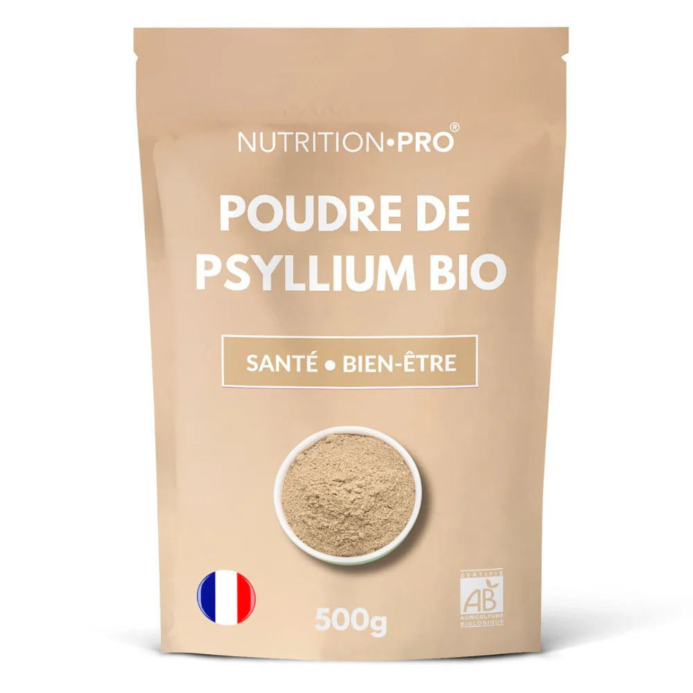 Psyllium Blond BIO (en poudre) - Nutritionpro