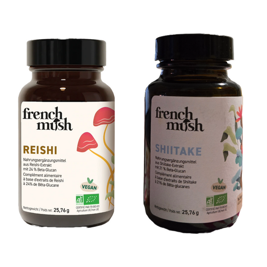 French Mush Shiitaké  + Reishi DUO