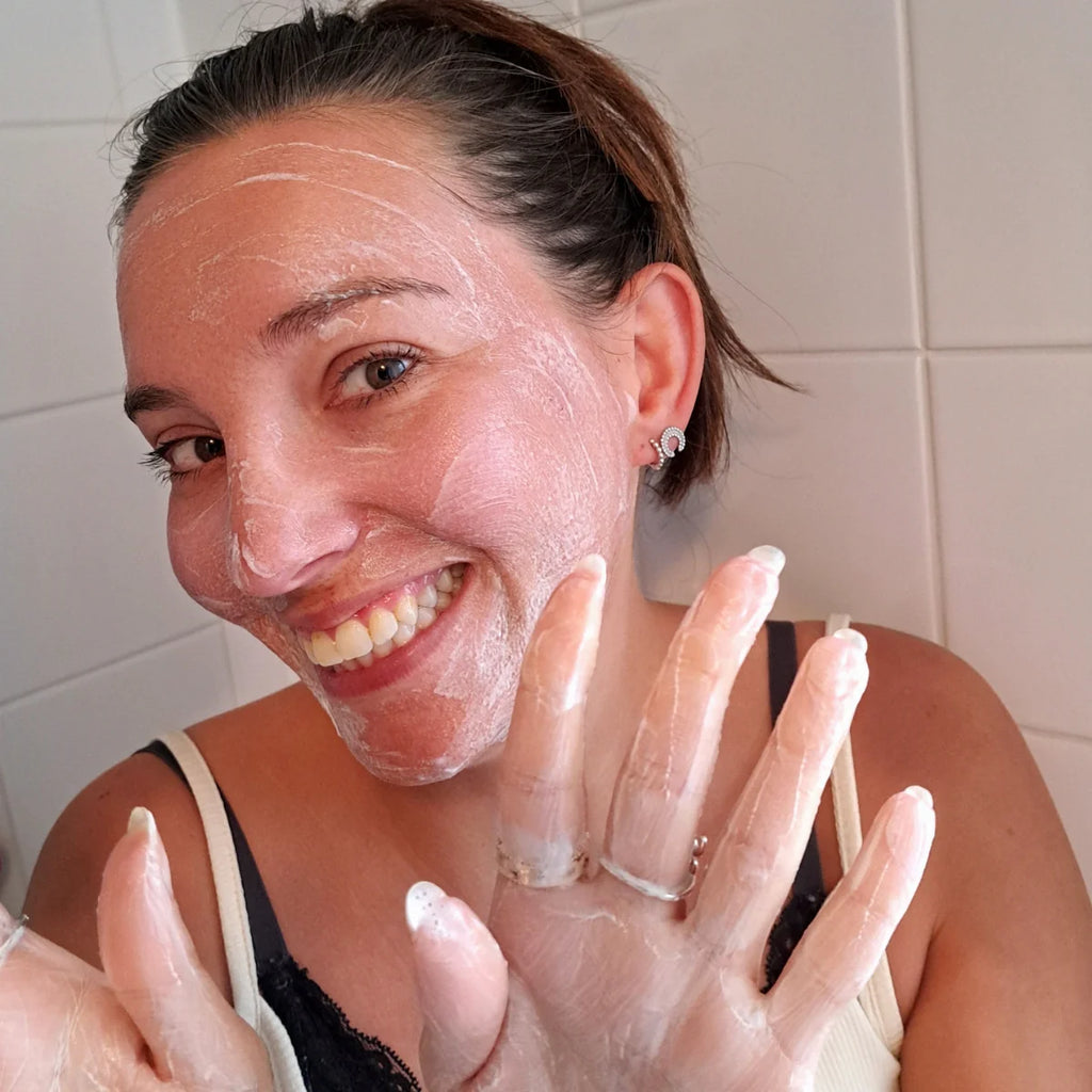 Savon menthe à la bave d'escargot bio - frais & apaisant - Mademoiselle Agathe