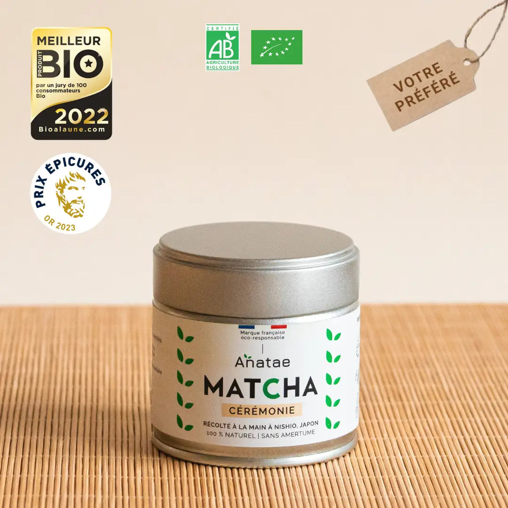 Thé Matcha Cérémonie BIO 30g – Anatae | Matcha Japonais - Anatae