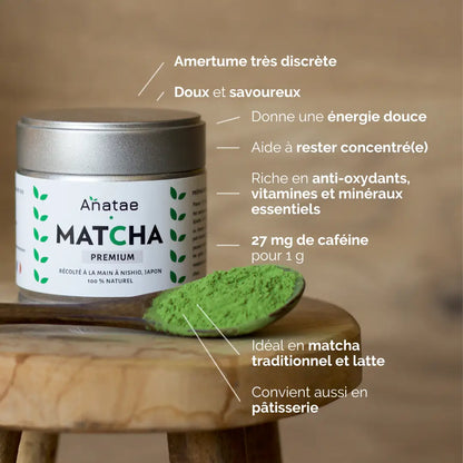Matcha biologico premium – Grand Cru dal Giappone | Anatae