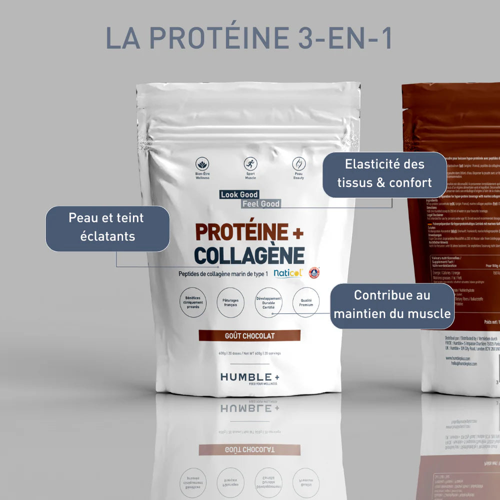 Protéine / Collagène Chocolat - Humble+