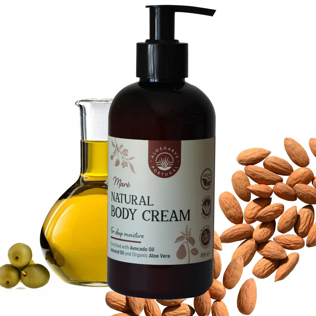 Aloe Vera "Maré" Crème Corporelle Cutanée - Aloegarve