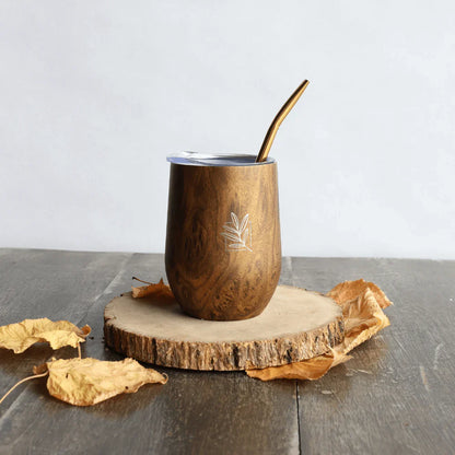 Effetto legno di zucca isolato + Bombilla – Original Mate