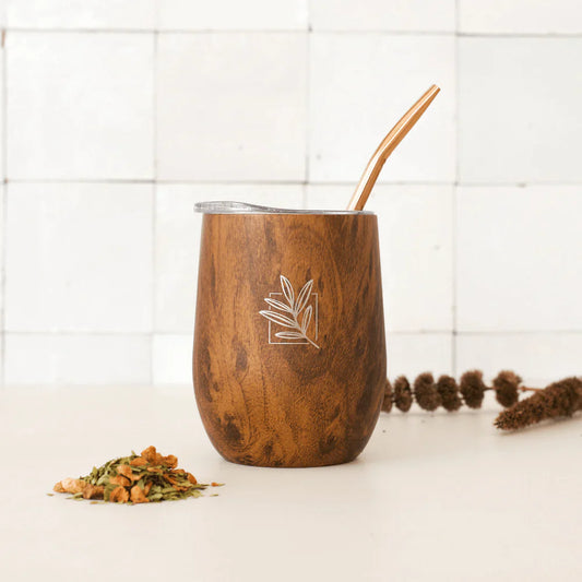 Effetto legno di zucca isolato + Bombilla – Original Mate