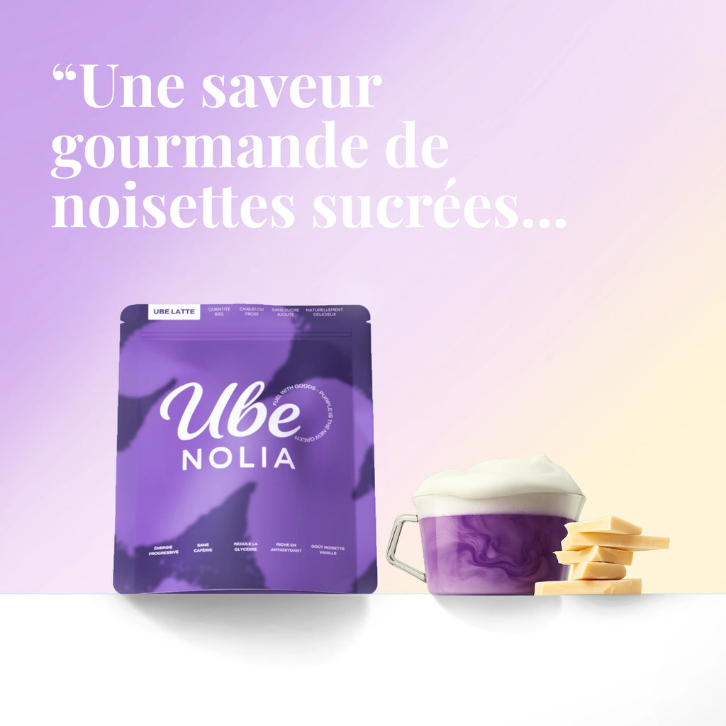 Poudre Ube Latte Premium Philippines 100% Naturelle - UBE Nolia