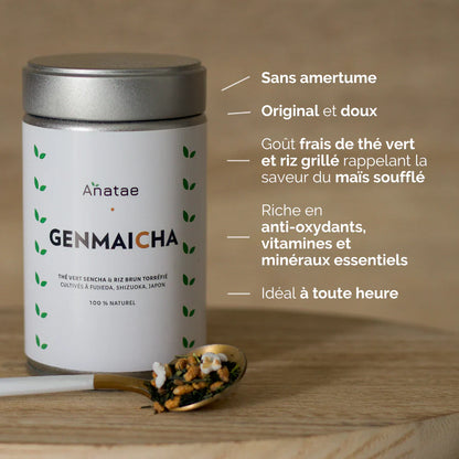 Tè Genmaicha – Tè verde giapponese e riso soffiato | Anatae