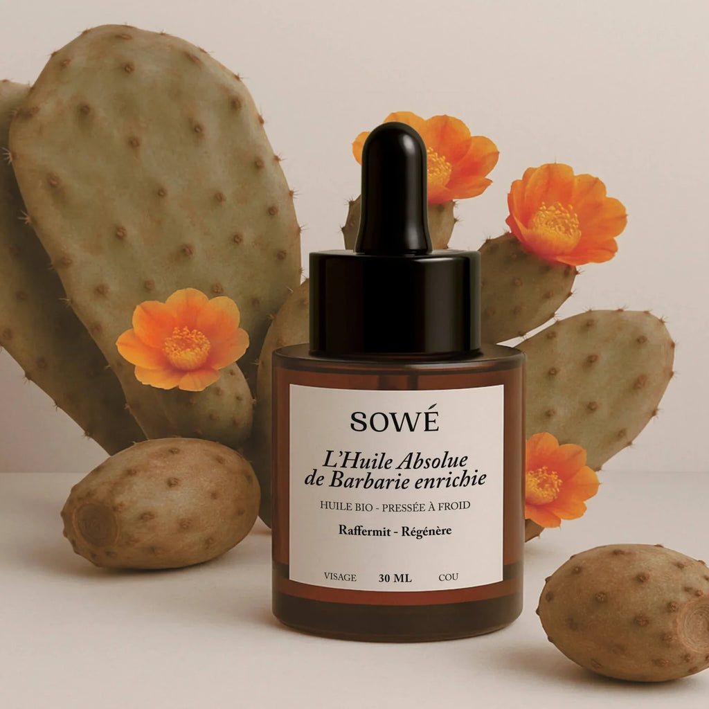 L'Huile Absolue de figue de barbarie bio pressée à froid - Anti-âge - SOWÉ