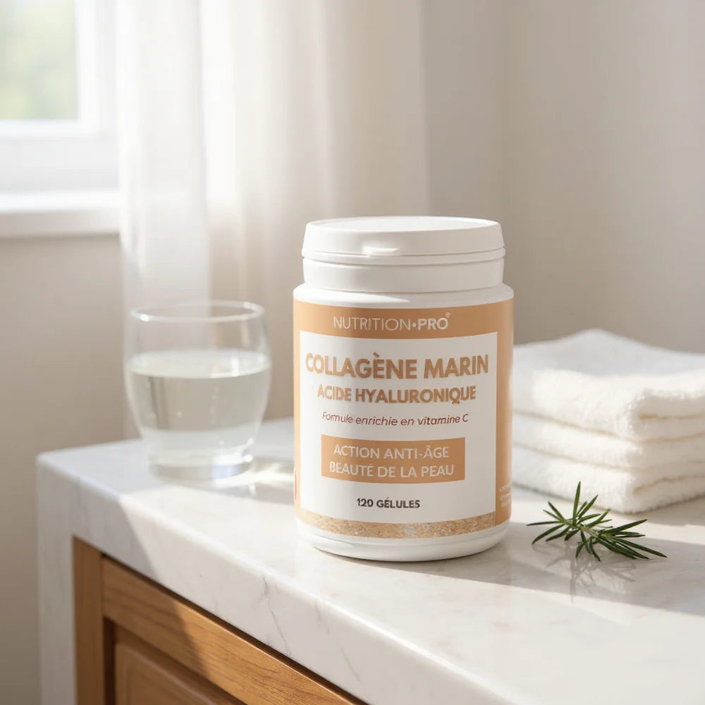 Collagène Marin / Acide Hyaluronique - Nutritionpro