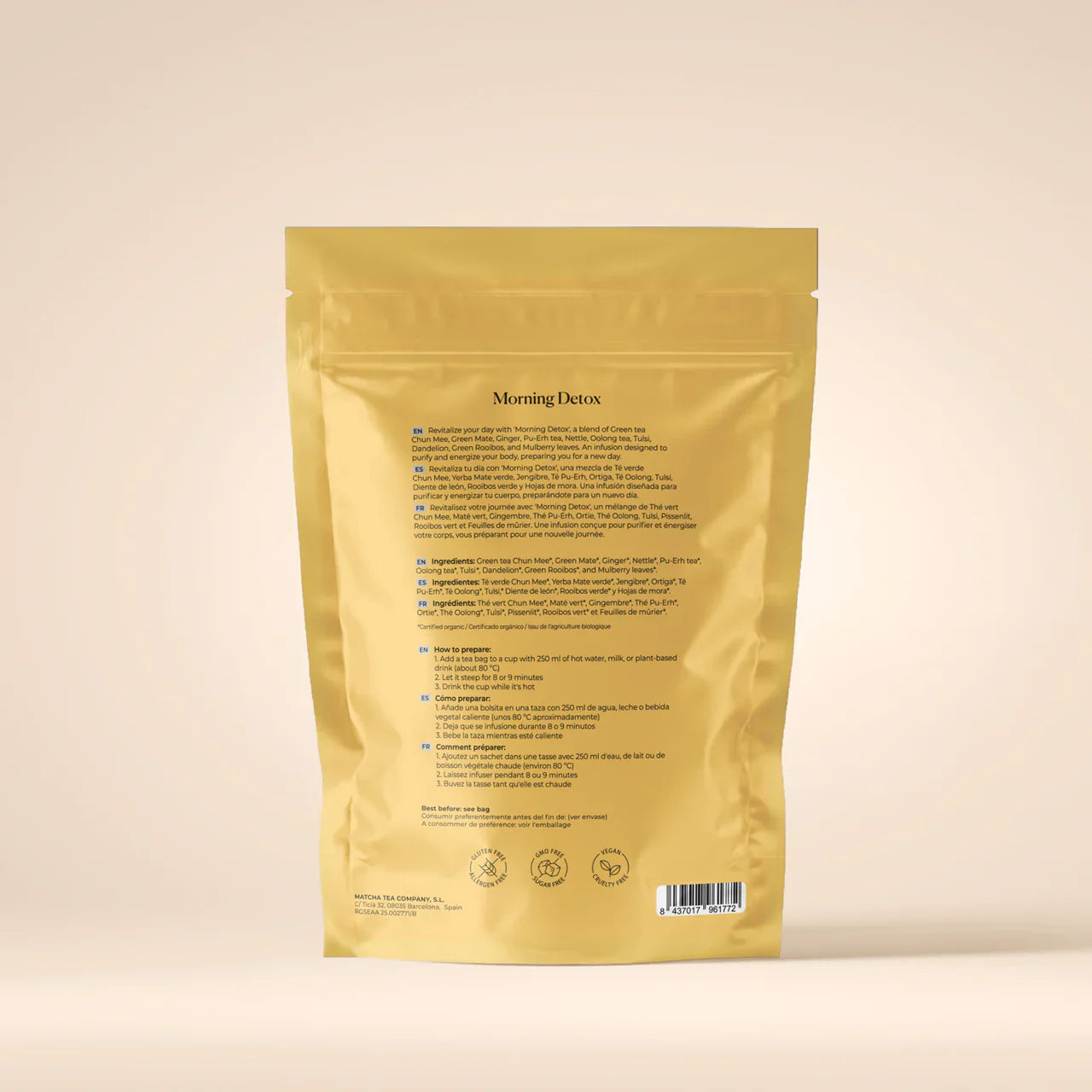 Infuso Detox Mattutino – Detox Mattutino Energizzante | Matcha&CO