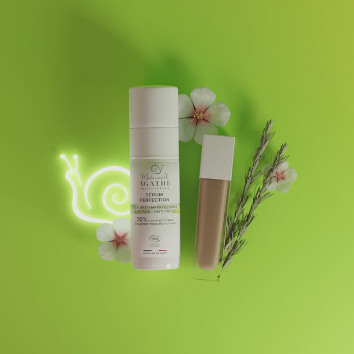Siero Organic Perfection - Anti-imperfezioni, Anti-età, Anti-macchie scure - Mademoiselle Agathe