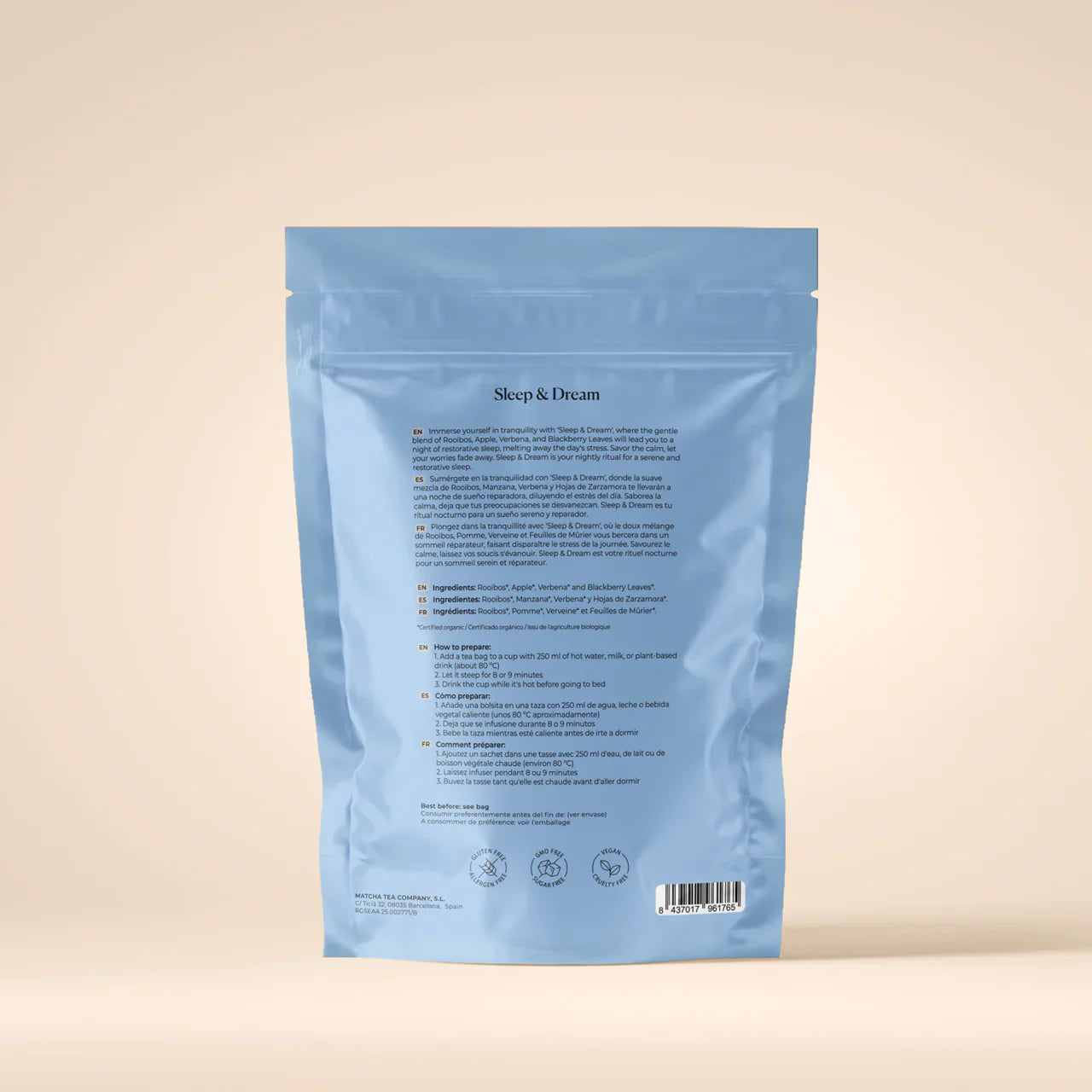 Infusion Sommeil Sleep & Dream – Plantes Relaxantes | Matcha&CO