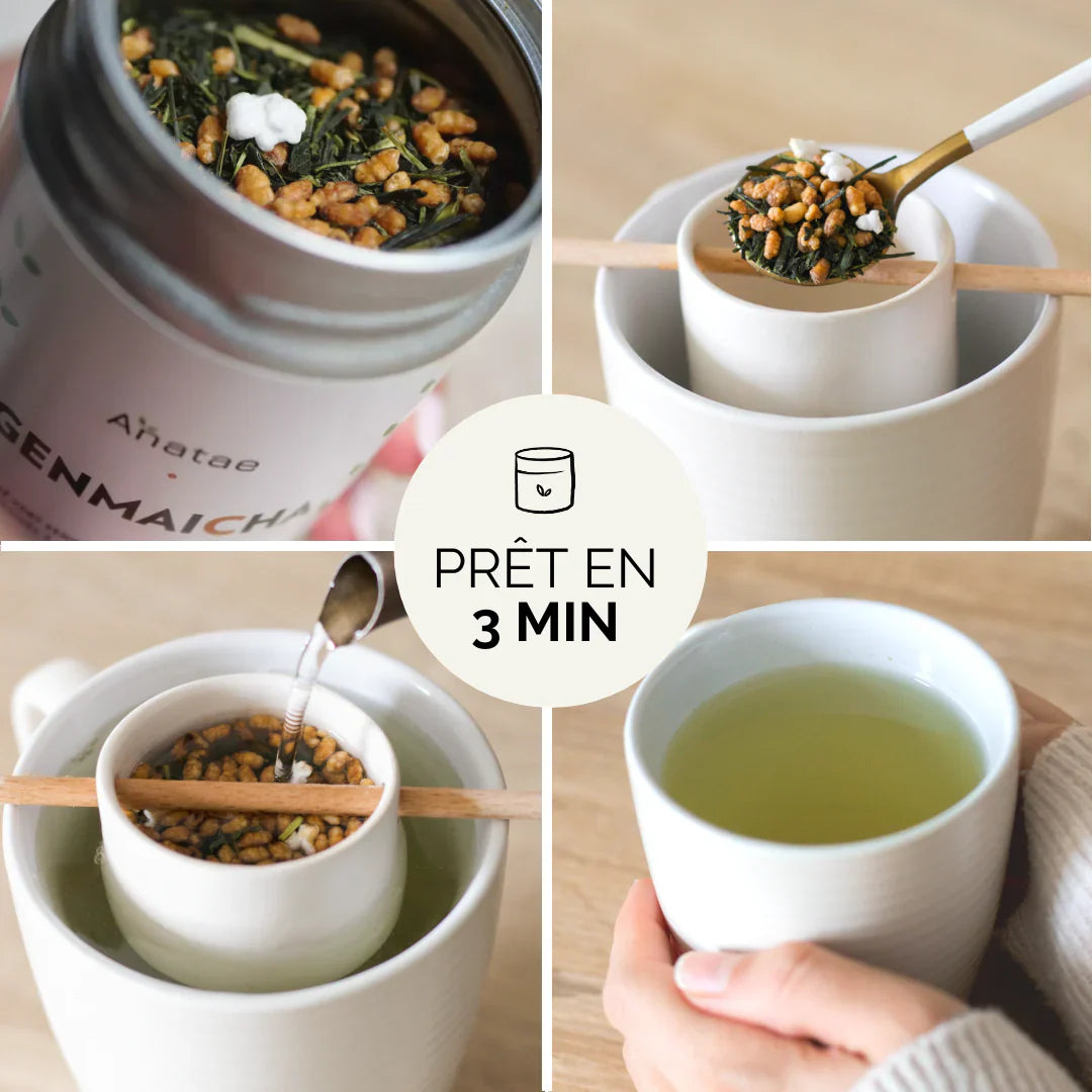 Tè Genmaicha – Tè verde giapponese e riso soffiato | Anatae